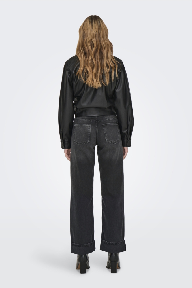 ONLELLA MW WIDE FOLD UP TAI523 DNM 15344977 WASHED BLACK